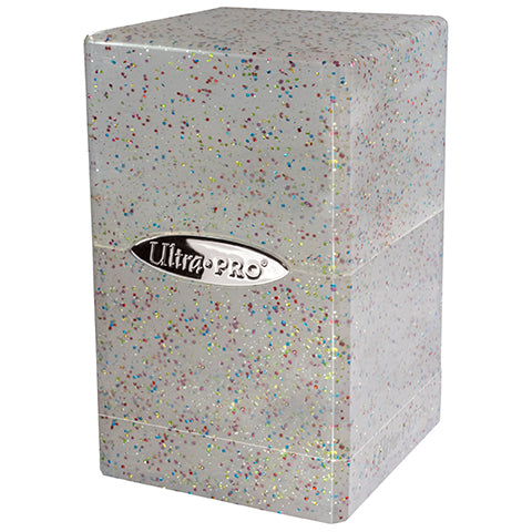 Ultra Pro Satin Tower Glitter Clear