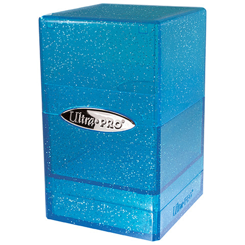 Ultra Pro Satin Tower Glitter Blue