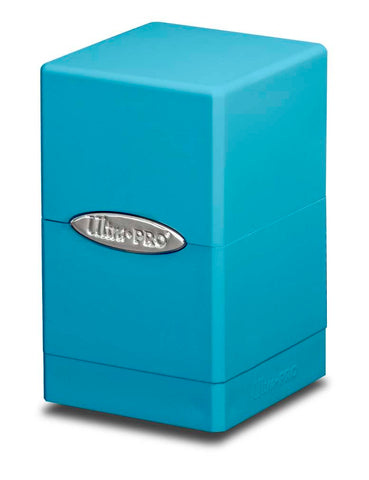 Ultra Pro Deck Box Satin Tower Version 2 Light Blue