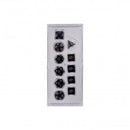 Ultra Pro Eclipse Dice Set 11 Piece Jet Black