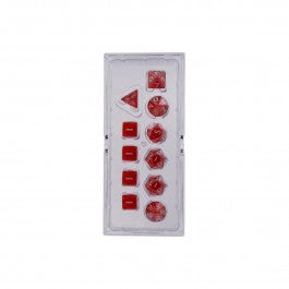 Ultra Pro Eclipse Dice Set 11 Piece Apple Red