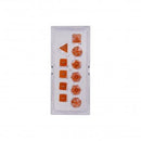 Ultra Pro Eclipse Dice Set 11 Piece Pumpkin Orange
