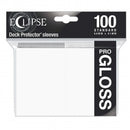 Ultra Pro Sleeves Eclipse Gloss Arctic White 100 Count