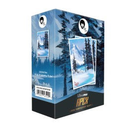 Ultra Pro Apex Sleeves Bob Ross Winter Paradise