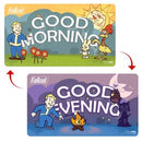 Ultra Pro Double Sided Playmat Fallout Vault Boy Good Morning/Good Evening