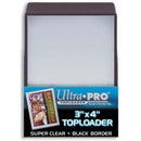 Ultra Pro: Standard 3 x 4-Inch Top Loader - Black