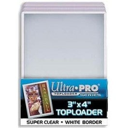 Ultra Pro: Standard 3 x 4-Inch Top Loader - White
