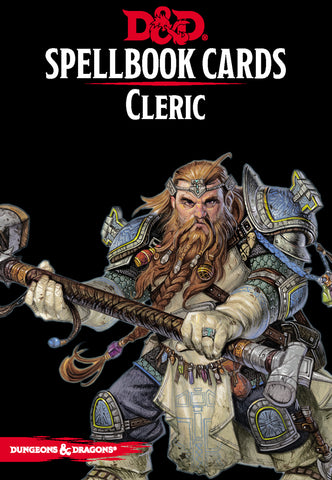 Spellbook Cards - Cleric