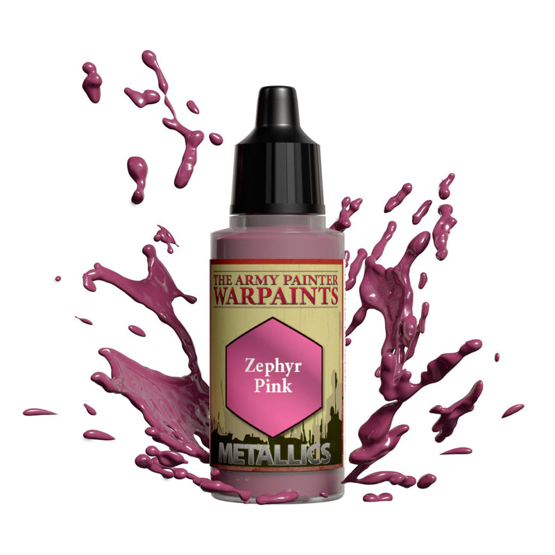 Army Painter Metallic Paints - Zephyr Pink