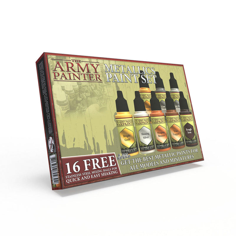 The Army Painter Metallics Paint Set 8-piece