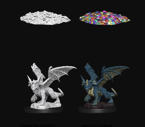 D&D Nolzur's Marvelous Miniatures - Blue Dragon Wyrmling WAVE 10