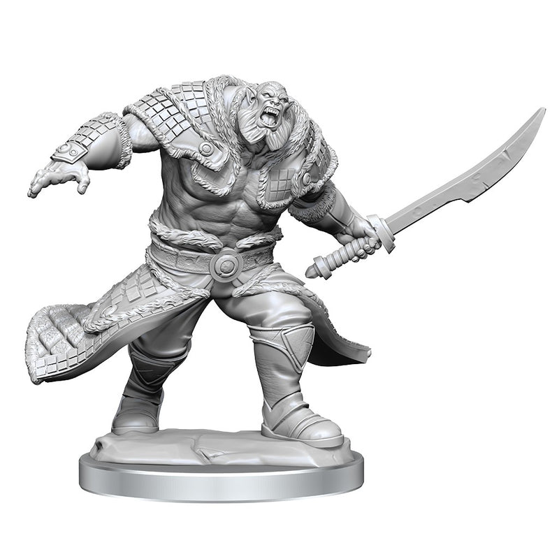 Magic: The Gathering Unpainted Miniatures - Zurgo Helmsmasher & Unyielding Krumar W4