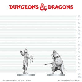 D&D Nolzur's Marvelous Miniatures: Drow Elite Warrior & Drow Priestess of Lolth