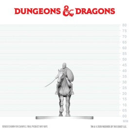 D&D Nolzur's Marvelous Miniatures: Nimblewright Steed with Rider