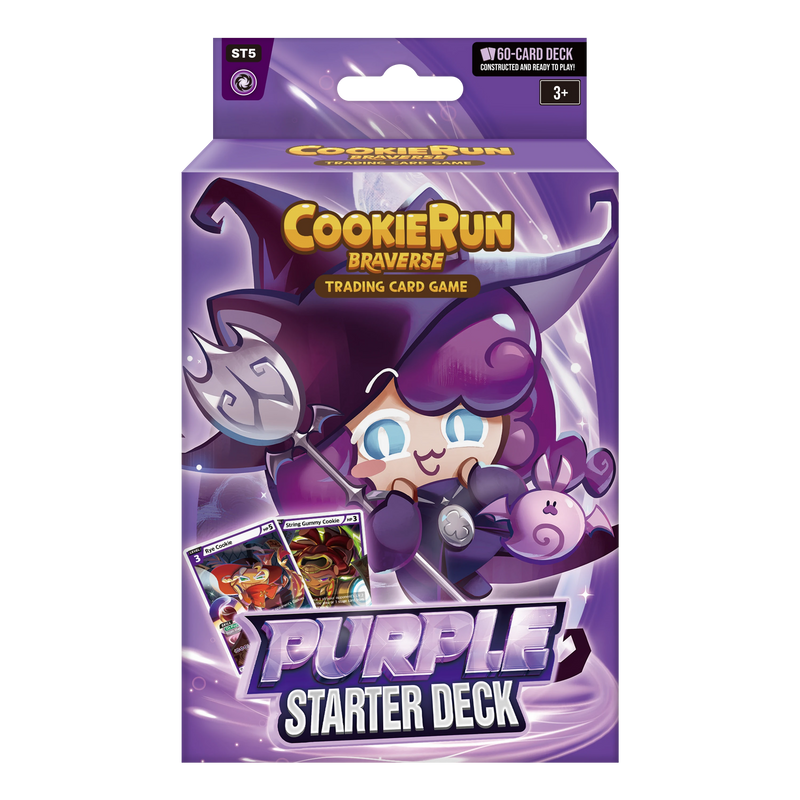 CookieRun Card Game Starter Deck Purple