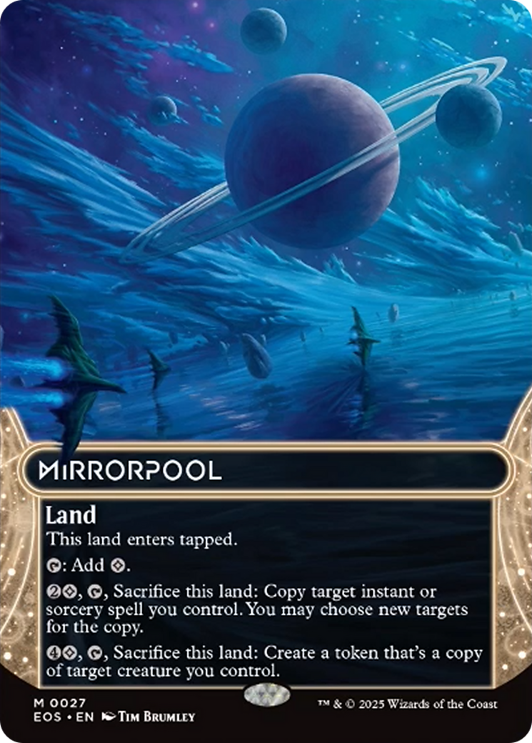 Mirrorpool (0027) (Borderless) [Edge of Eternities: Stellar Sights]