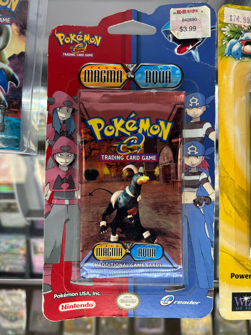 pokemon ex team magma vs team aqua booster box EX: Team Magma Vs Team Aqua