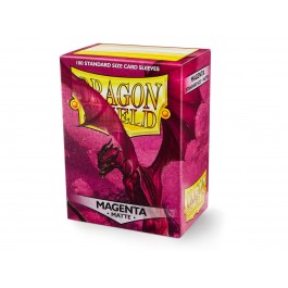 Dragon Shield Sleeves: Standard Matte - Magenta 100CT