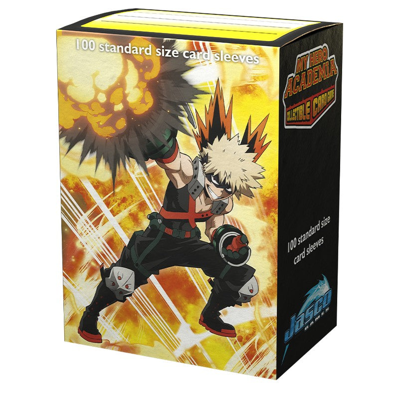 Dragon Shield Sleeves: Standard Textured Art My Hero Academia - Bakugo 100CT