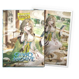 Dragon Shield Sleeves: Standard Matte Art Grand Archive - Kongming, Wayward Maven 100CT