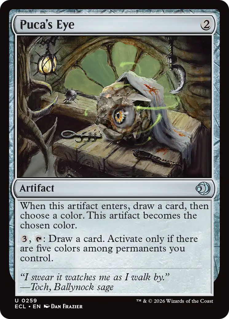 Puca's Eye [Lorwyn Eclipsed]