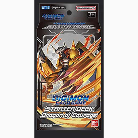 DIGIMON CARD GAME: STARTER DECK: DRAGON OF COURAGE [ST-15]