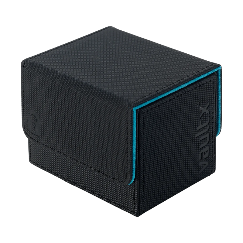 VaultX Sideloading Deck Box 100+ Black/Blue