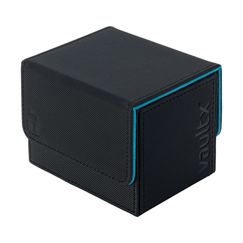 VaultX Sideloading Deck Box 100+ Black/Blue