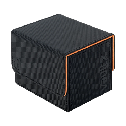VaultX Sideloading Deck Box 100+ Black/Orange