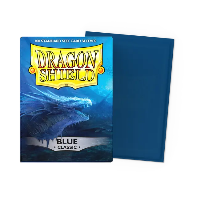 Dragon Shield Sleeves: Standard Classic - Blue 100CT