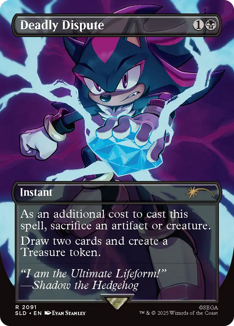 Deadly Dispute (2091) (Rainbow Foil) [Secret Lair Drop Series]