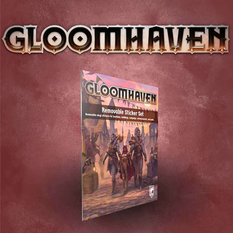 GLOOMHAVEN (SECOND EDITION): REMOVABLE STICKER SET