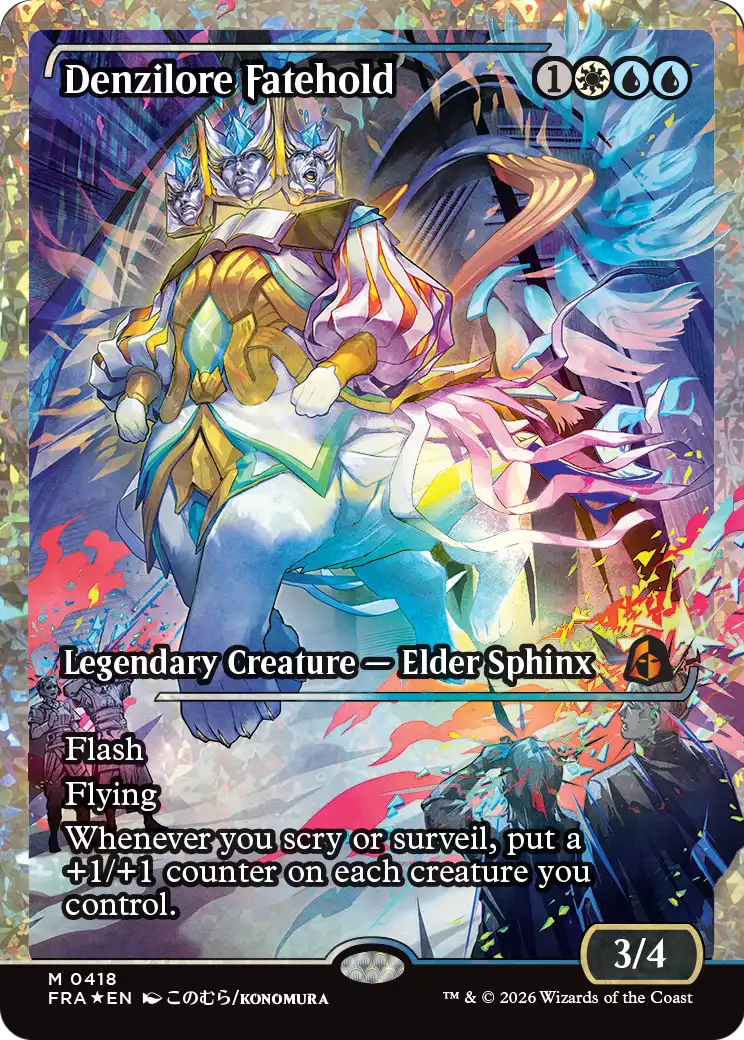 Denzilore Fatehold (Showcase) (Fracture Foil) (0418) [Reality Fracture]