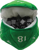 ULTRA PRO: PLUSH D20 DICE BAG: GREEN