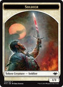 Soldier (004) // Elephant (012) Double-Sided Token [Modern Horizons Tokens]