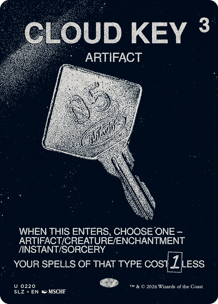 Cloud Key (0220) [Secret Lair x MSCHF: The Zeta Set]