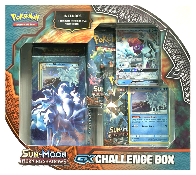 LIMIT 1 - Sun & Moon: Burning Shadows - Challenge Box (Alolan Ninetales GX)