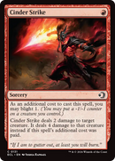 Cinder Strike [Lorwyn Eclipsed]