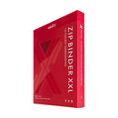 Vaultx Zip Binder XXL 16-Pocket Red