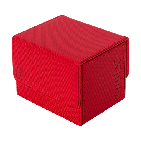 VaultX Sideloading Deck Box 100+ Red