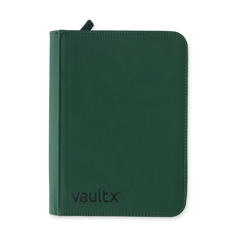 Vault X: Zip Binder 4-Pocket (Green)
