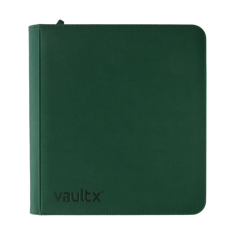 Zip Binder XL 12-Pocket Green