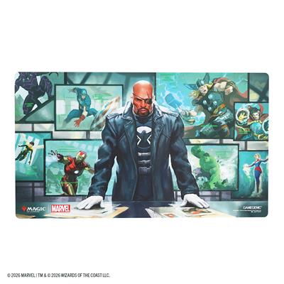 Magic: The Gathering | Marvel Super Heroes Prime Playmat - Director Nick Fury