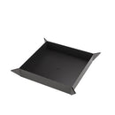 MAGNETIC DICE TRAY SQUARE BLACK/GRAY