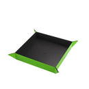 MAGNETIC DICE TRAY SQUARE BLACK/GREEN