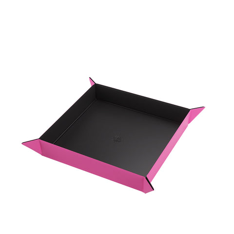 MAGNETIC DICE TRAY BLACK/PINK
