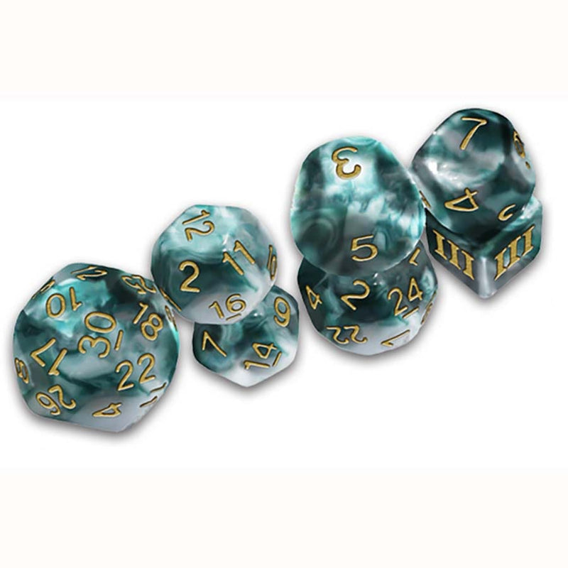 THRACIAN SMOKY SACRIFICE DICE SET (DCC FUNKY 7CT)