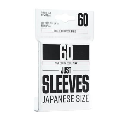 JUST SLEEVES - JAPANESE SIZE BLACK