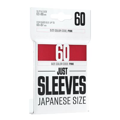 JUST SLEEVES - JAPANESE SIZE RED