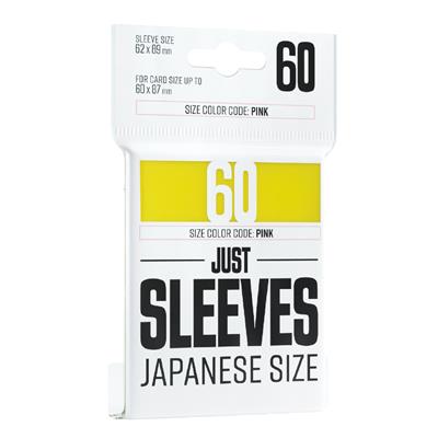 JUST SLEEVES - JAPANESE SIZE YELLOW